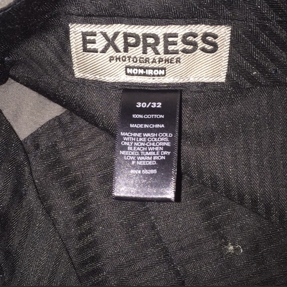 Express Men’s Dress Pants 30x32 - Picture 2 of 2